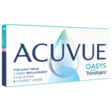 Acuvue Oasys with Transitions (6 Lenses)
