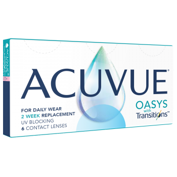 Acuvue Oasys with Transitions (6 Lenses)