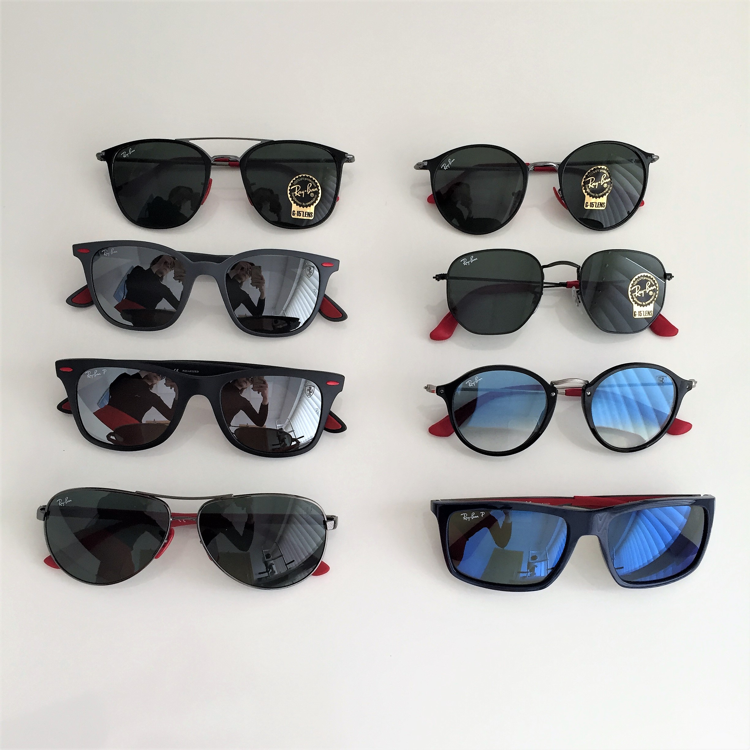 new collection of ray ban sunglasses